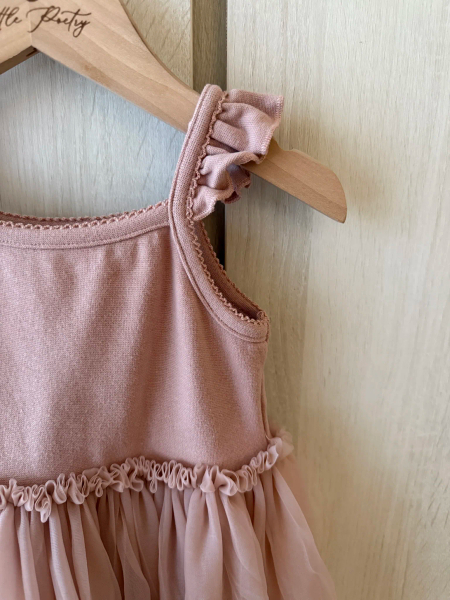 粉色柔紗Tutu dress  image 1 of 0
