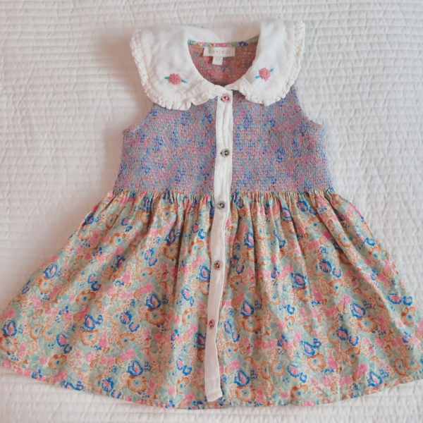 Ibiza Smocked Top | Blue image 1 of 0