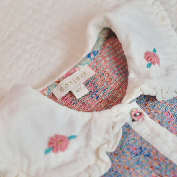 Ibiza Smocked Top | Blue image 1 of 0