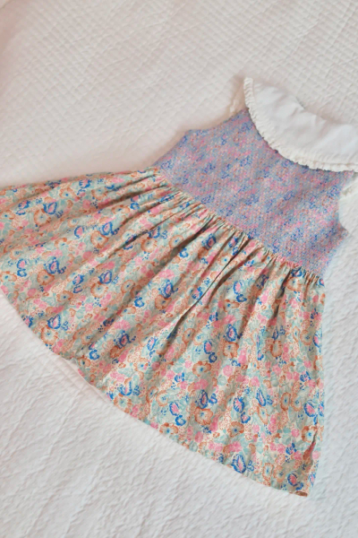 Ibiza Smocked Top | Blue image 1 of 0