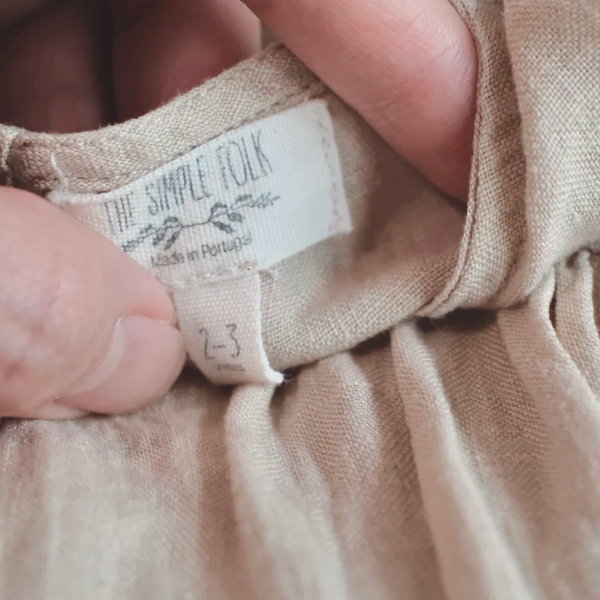 The Sage Dress (oatmeal) image 1 of 0