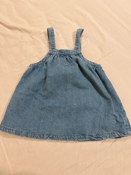 牛仔吊帶裙 image 1 of 0