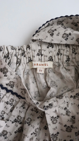 Caramel - CAROLA SKIRT 波卡花卉吊帶洋裝 image 1 of 0