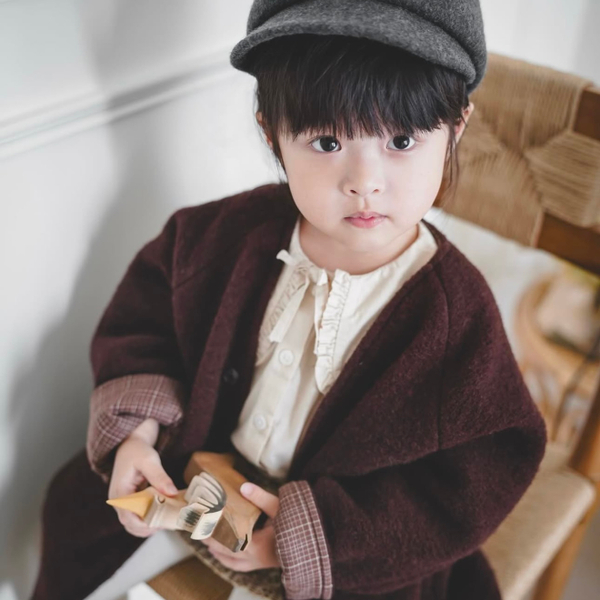Little Cotton Clothes | Helga Blouse - Chalk image 1 of 0