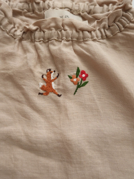 PARACHUTE TUNIC袖長袖上衣小詩洋行x壘摳限定刺繡 image 1 of 0