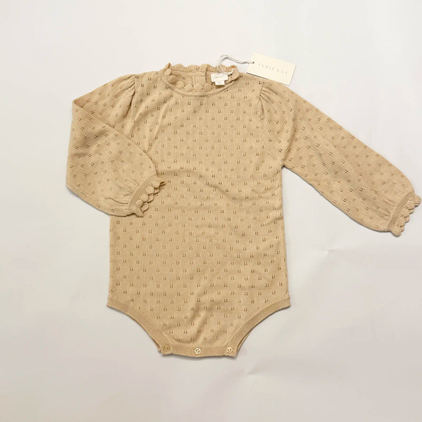 針織包屁衣 Misty Pink image 1 of 0