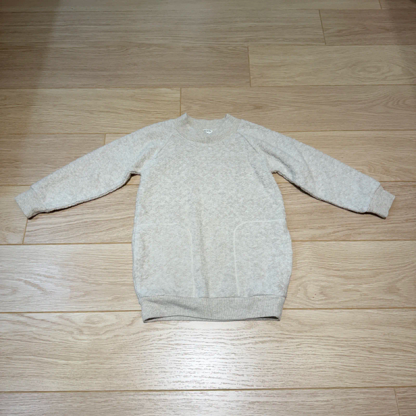 燕麥色刷毛連身洋 image 1 of 0