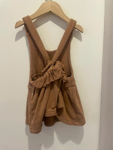 厚棉吊帶洋裝 image 1 of 0