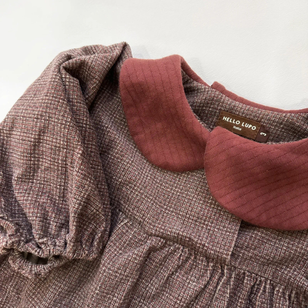 Susanna Dress - Tiny Purple/Mogano  image 1 of 0