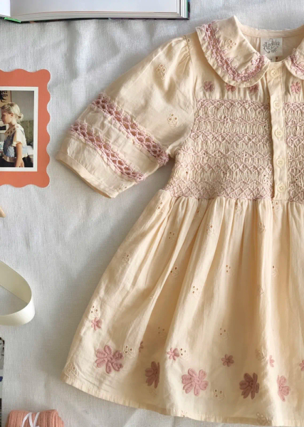 Lucie Dress (Milk) 5-7y image 1 of 0