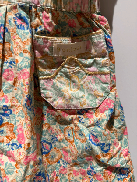 Apron Dress - Blue Garden image 1 of 0