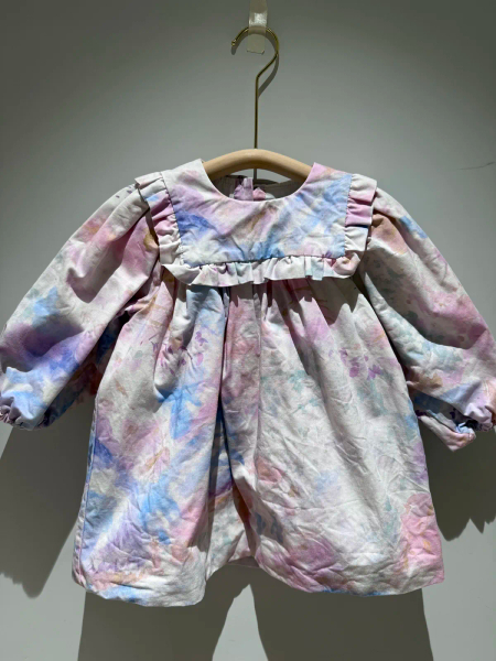 Cheeky Cloud Dress雲朵暈染長洋裝 image 1 of 0