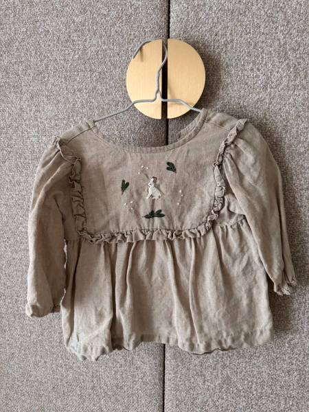 Linen Baby Tunic Daphane image 1 of 0