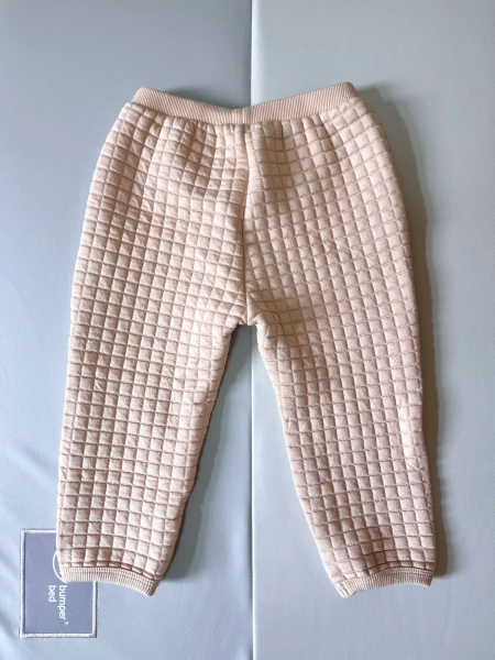 格紋粉色棉褲 image 1 of 0