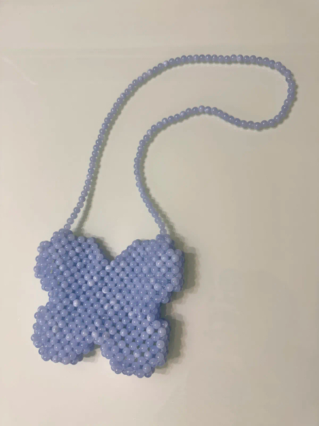 日本手工蝴蝶包/天藍色 image 1 of 0