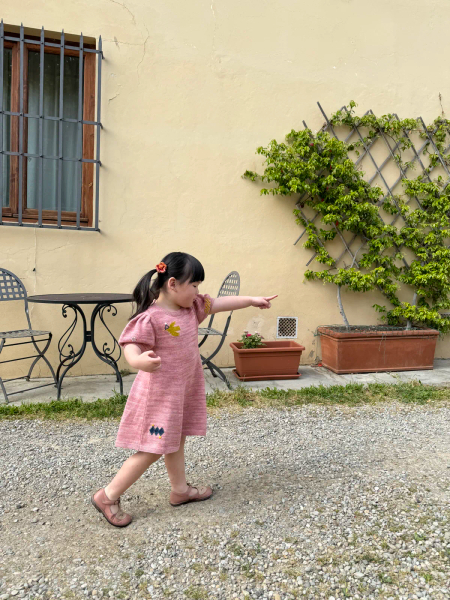 Fête Puff Dress - Rose Blush image 1 of 0