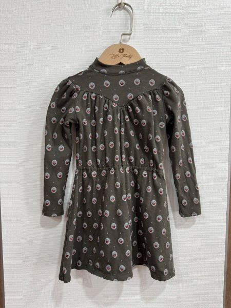 有機匹馬棉洋裝 - Coal Cameo Floral image 1 of 0