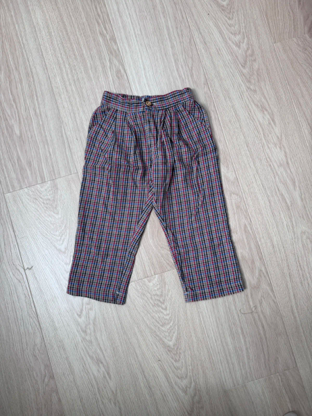 格紋長褲3Y image 1 of 0