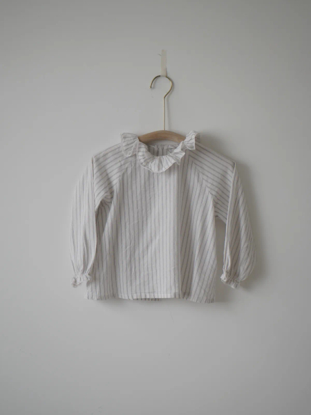 藍色條紋上衣 image 1 of 0