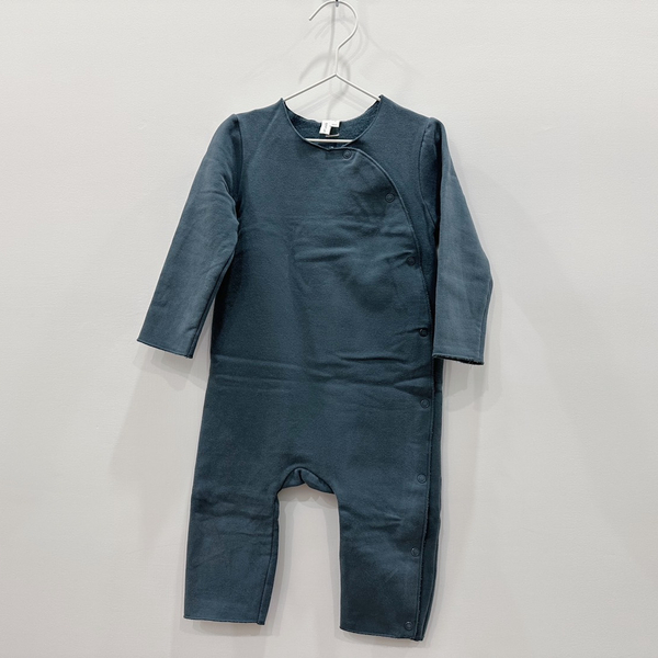 寶寶刷毛連身褲 - Blue Grey image 1 of 0