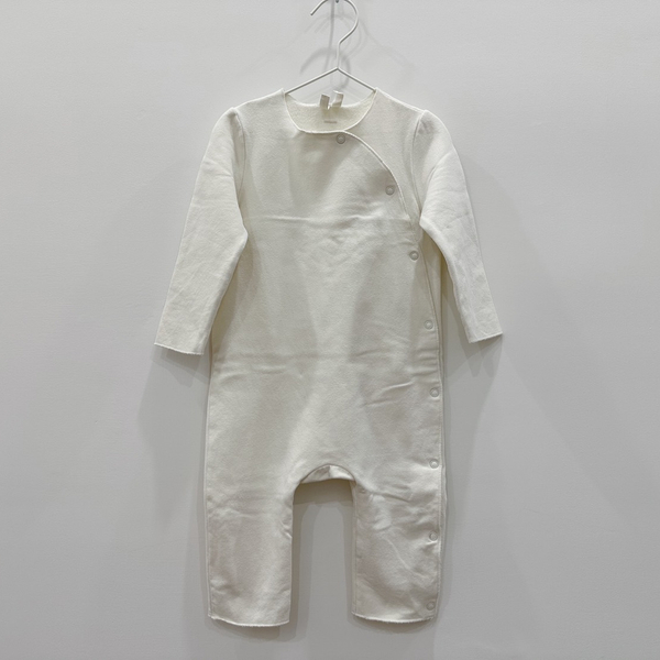 寶寶刷毛連身褲 - Cream image 1 of 0