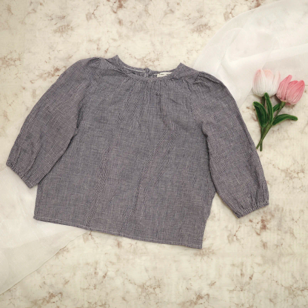 Frances Blouse - Mini Houndstooth 3y image 1 of 0