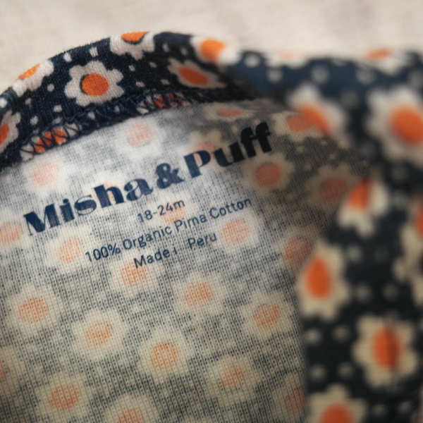 Lap Onesie - Moonlight Flower Dot 18-24m image 1 of 0