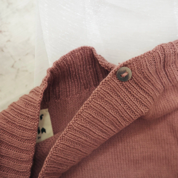 Fine-knit Boatneck Top - Burlwood 2y image 1 of 0