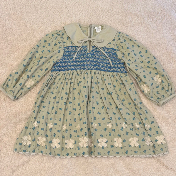 Ethel Smock Dress (Pansy Garden Willow) image 1 of 0