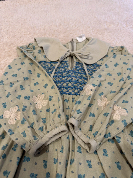 Ethel Smock Dress (Pansy Garden Willow) image 1 of 0