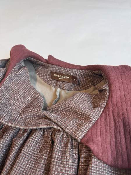 Susanna Dress - Tiny Purple/Mogano image 1 of 0