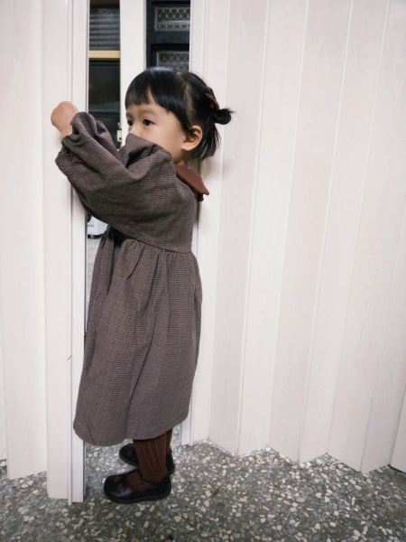 Susanna Dress - Tiny Purple/Mogano image 1 of 0