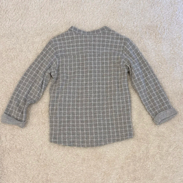灰格紋襯衫 image 1 of 0
