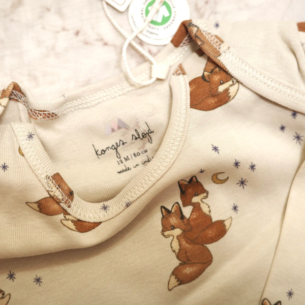 Classic Long Sleeve Body - Foxie 12m/80cm image 1 of 0