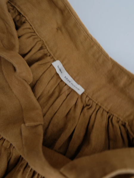 Enola Pinafore - Old Gold 吊帶洋裝 image 1 of 0