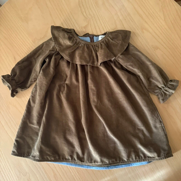 天鵝絨連身洋裝 image 1 of 0