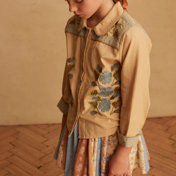 Lana Shirt - Almond/Eau de nil image 1 of 0