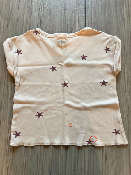 Studio Boheme 粉色海星棉T image 1 of 0