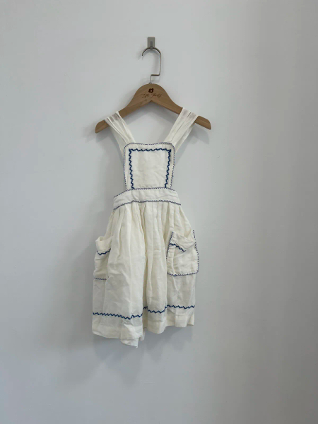 PEPPERMINT DRESS - WHITE image 1 of 0
