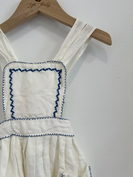 PEPPERMINT DRESS - WHITE image 1 of 0