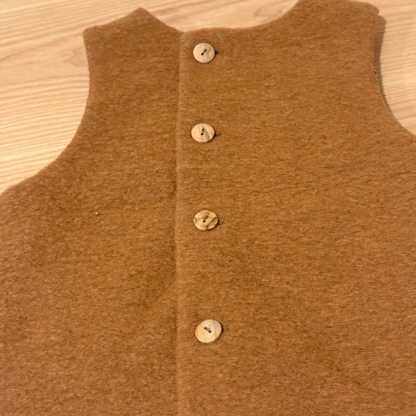 焦橘糖羊毛背心裙 image 1 of 0