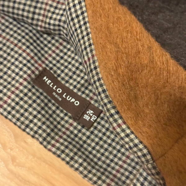 焦橘糖羊毛背心裙 image 1 of 0