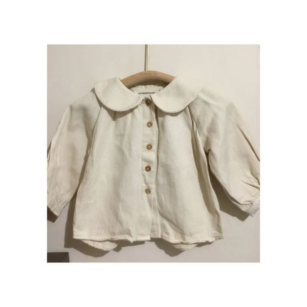 米白小領子襯衫 image 1 of 0