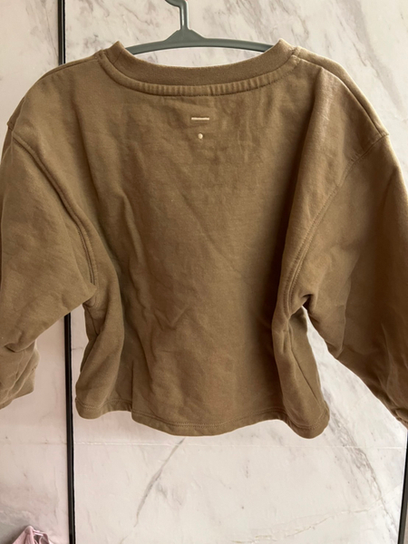 Gray Label 兒童短版厚棉T Brownie 2-3Y image 1 of 0