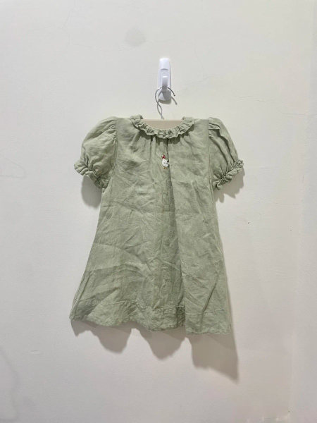 公主袖亞麻洋裝（Valentina dress小詩限定） image 1 of 0
