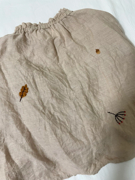 森林刺繡泡泡上衣 image 1 of 0