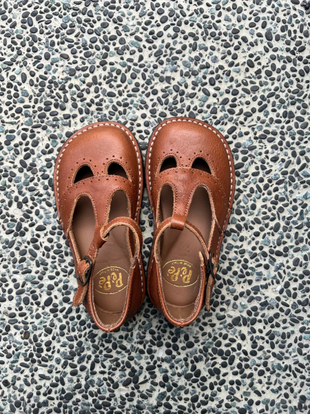 John Cut Out Sandals in Kava Brown image 1 of 0