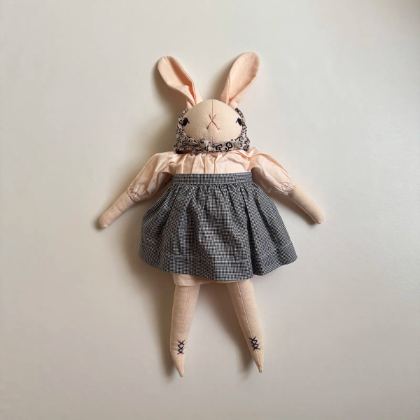Large Peach Rabbit - Rose image 1 of 0