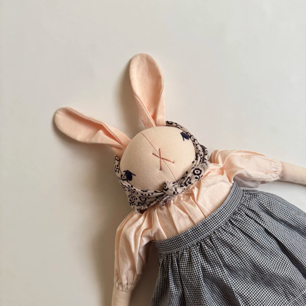 Large Peach Rabbit - Rose image 1 of 0
