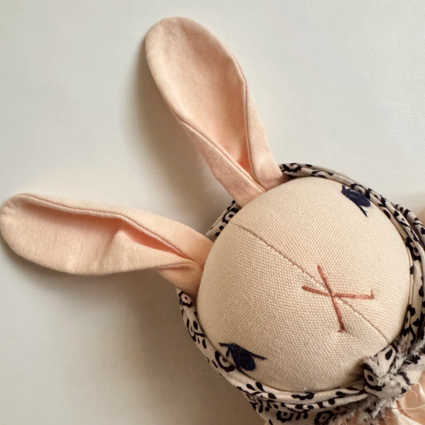 Large Peach Rabbit - Rose image 1 of 0